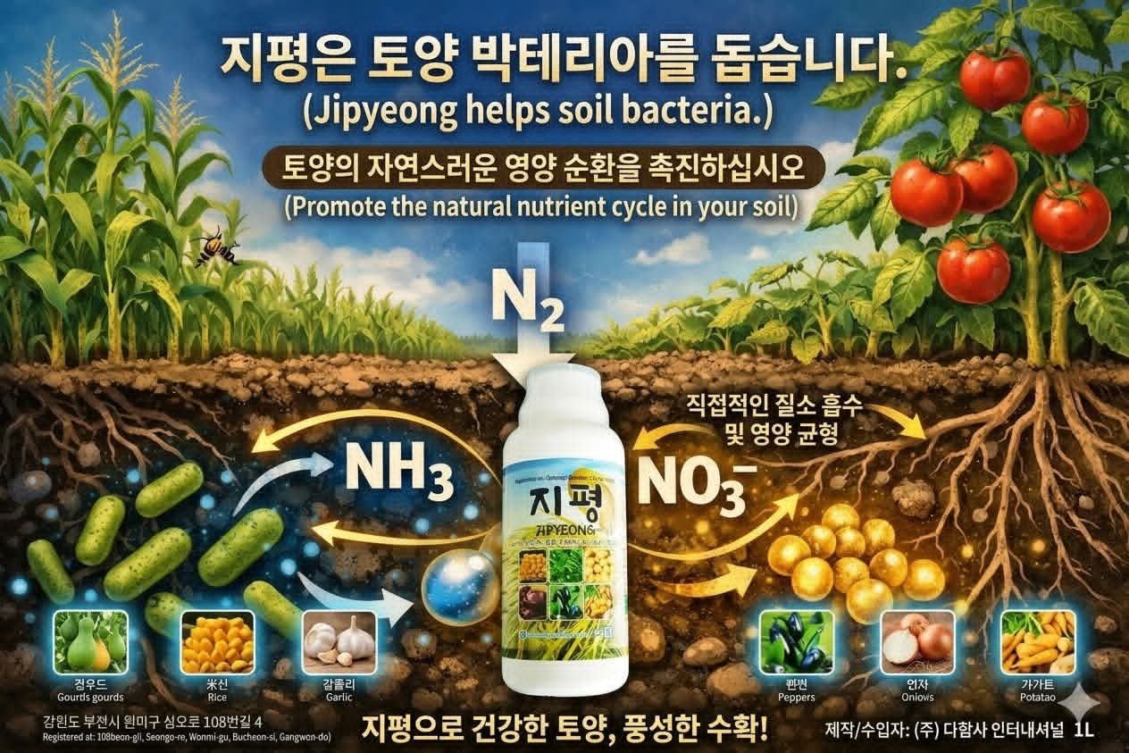 Nongbuae Fertilizer Promotional Photo / 농부애 지평 비료 홍보 사진입니다.